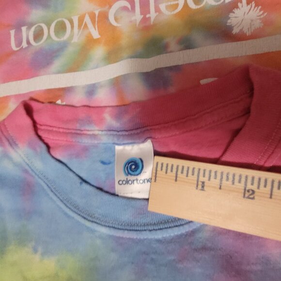 Palmetto Moon Tie Dye T Shirt with Dog, Multi Color Size Large - Picture 9 of 15